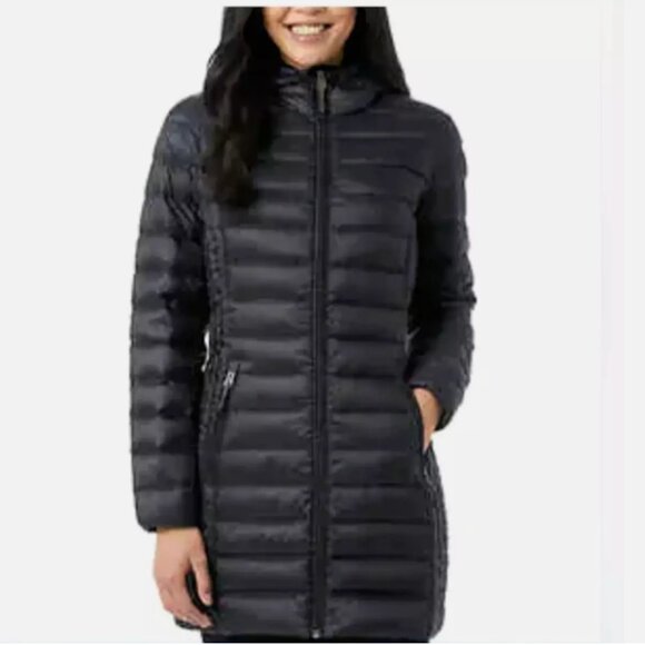 Aventure Women's Lightweight 90% Down Puffer Jacket Parka Hood 650 Fill Power S - Picture 2 of 10